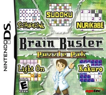 Brain Buster - Puzzle Pak (USA) box cover front